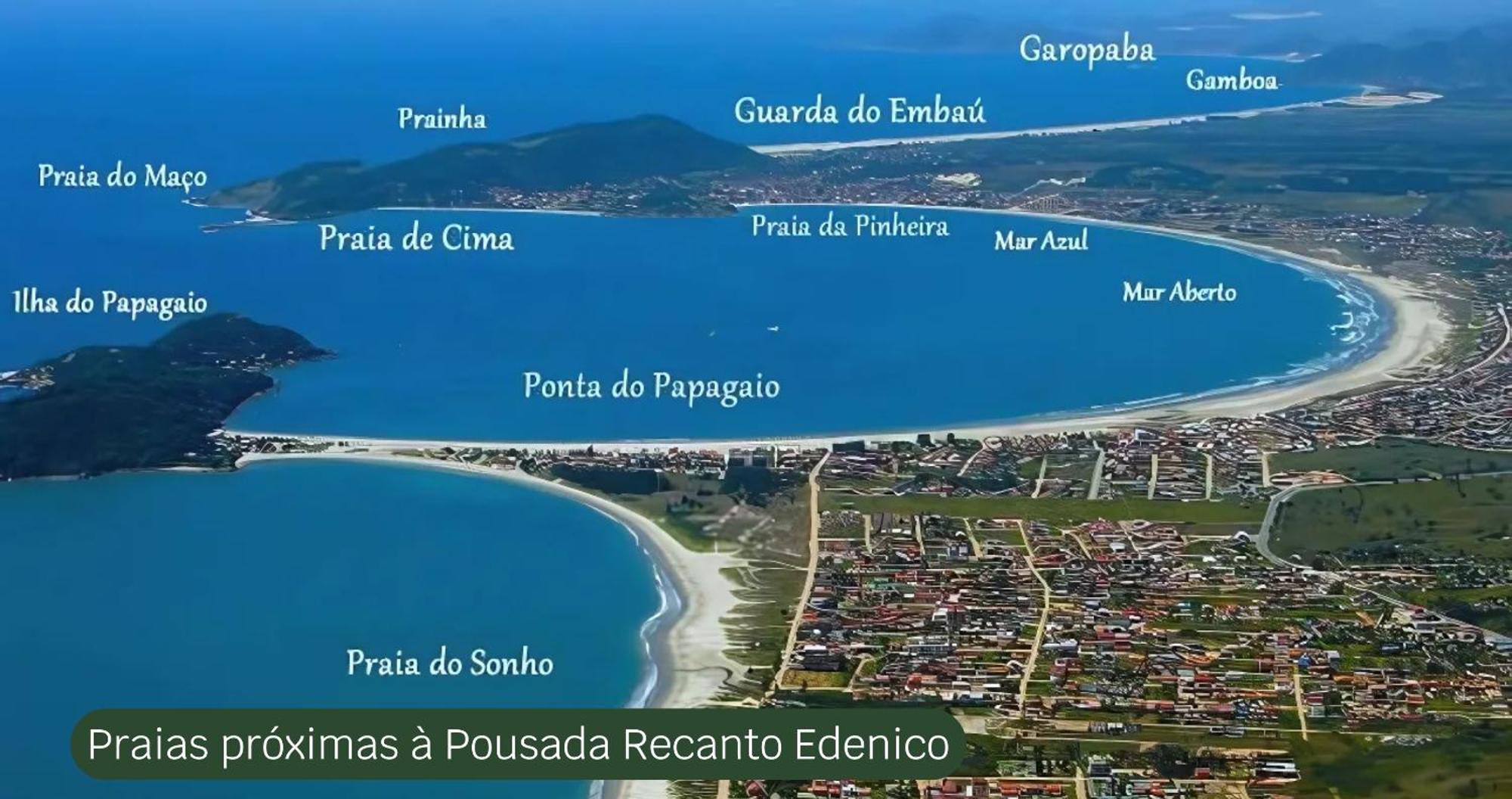Recanto Edenico - A Beira Mar Da Ponta Do Papagaio, Sc Inn *